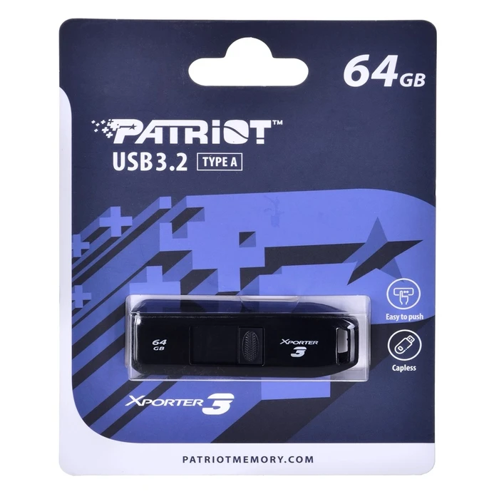 USB Flash 64GB Patriot Xporter 3 Type A USB 3.2