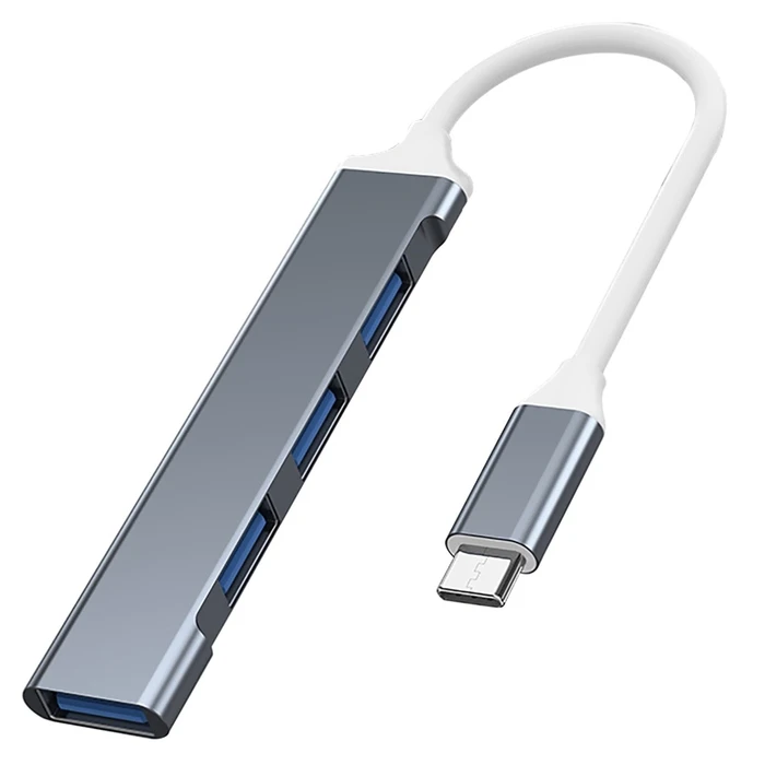 USB Hub Vakoss HUB USB-C TC-4125X 1XUSB 3.0 3XUSB 2.0