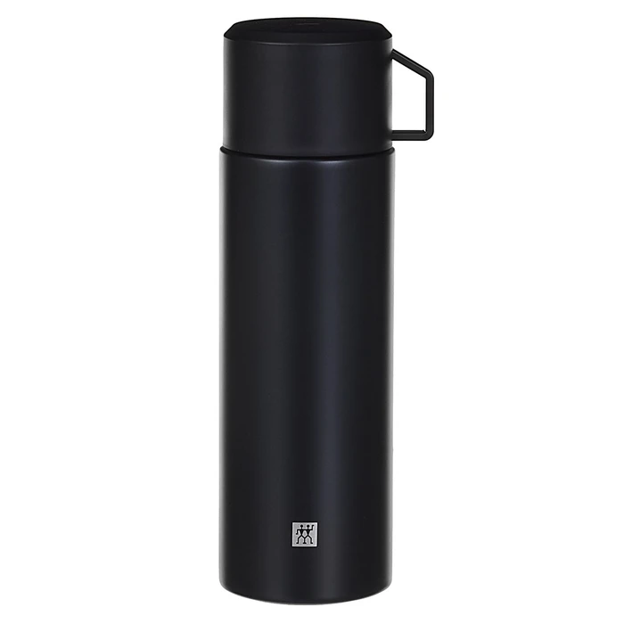 Θερμός Zwilling (39500-514-0) with a mug 1 liter Stainless steel Black