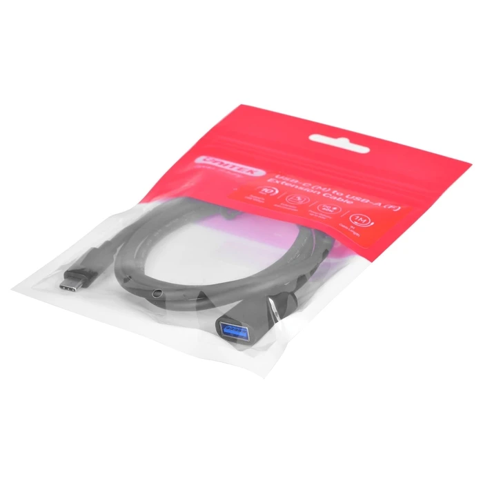 Καλώδιo USB Unitek USB-C-USB-A,M/F 10GBPS 60W