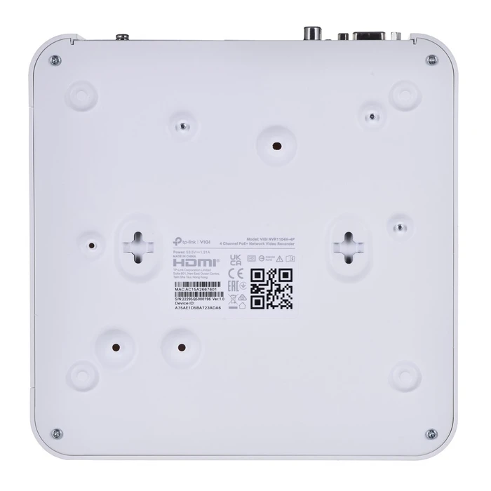 Καταγραφικό TP-Link VIGI NVR1104H-4P