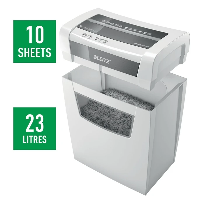 Καταστροφέας Εγγράφων Leitz IQ Home Office P-4 Particle-cut 22cm White
