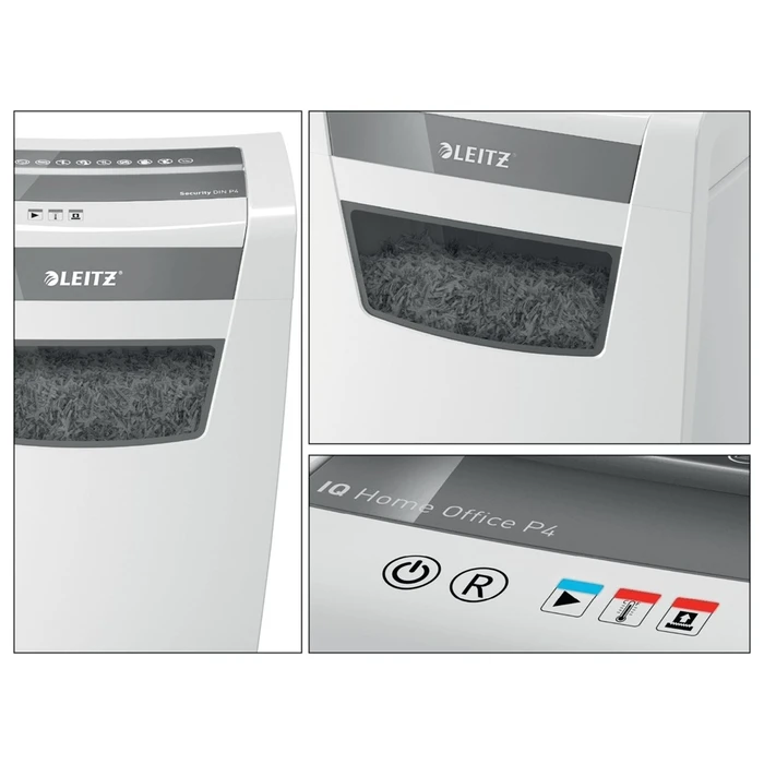 Καταστροφέας Εγγράφων Leitz IQ Home Office P-4 Particle-cut 22cm White