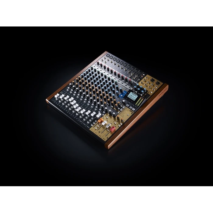 Μίκτης Tascam MODEL 16 16 channels 20 - 30000 Hz Black, Gold, Wood