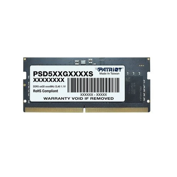 Μνήμη RAM Φορητού DDR5 8GB Patriot Signature PSD58G560041S 1 x 8GB 5600 MHz