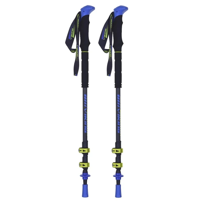 Μπατόν Viking CARBO LITE TREKKING Black/LIME