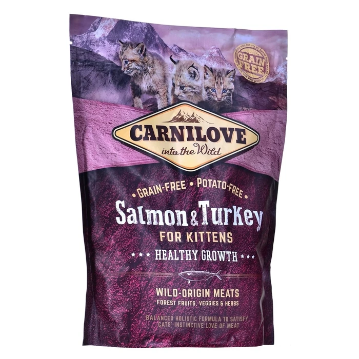 Ξηρά Τροφή Γάτας Carnilove Salmon & Turkey For Kittens 400 g