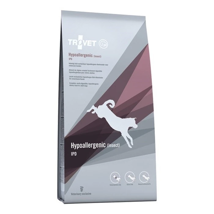 Ξηρά Τροφή Σκύλων Trovet Hypoallergenic IPD with insect 3 kg