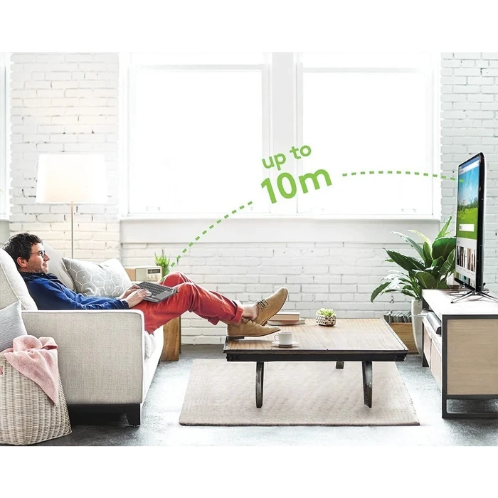 Πληκτρολόγιο Ασύρματο Techly ICTB9801TB RF + Bluetooth QWERTY US English Black