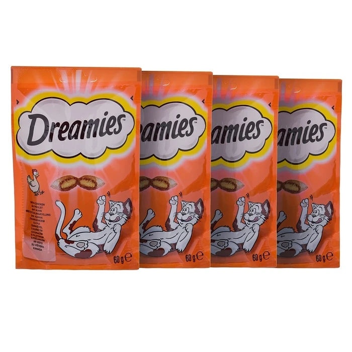 Σνακ Γάτας Dreamies Variety Snack Box 12x60 g