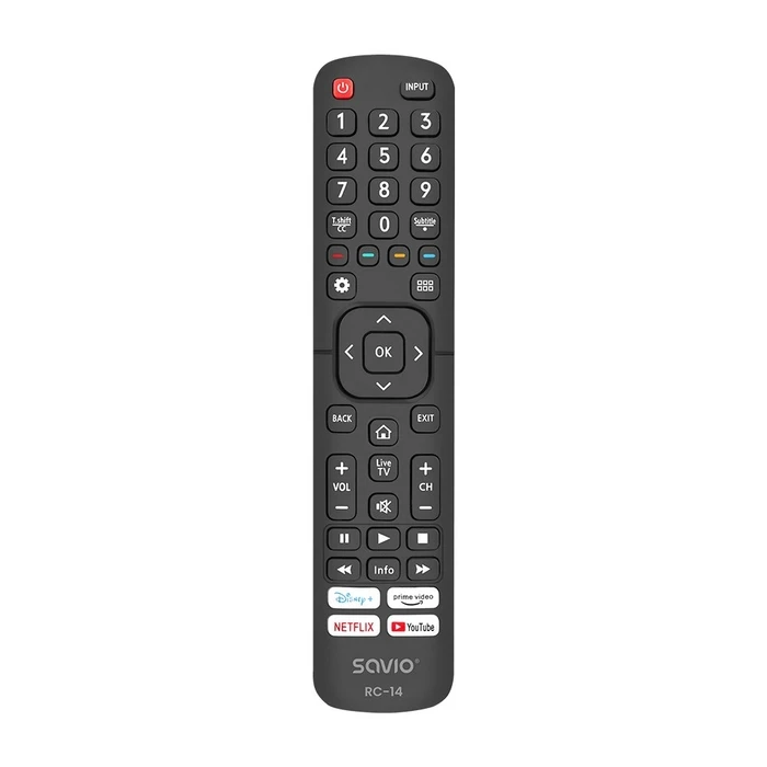 Τηλεχειριστήριο Savio RC-14 Universal for HISENSE, SMART TV