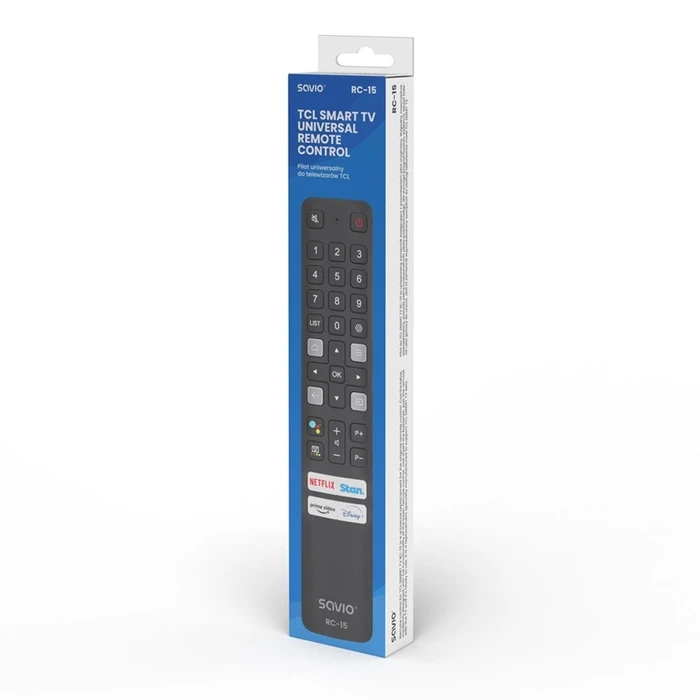 Τηλεχειριστήριο Savio RC-15 universal for TCL , SMART TV
