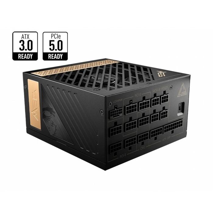 Τροφοδοτικό 1300W MSI MEG AI1300P PCIE5 24-pin ATX ATX Black