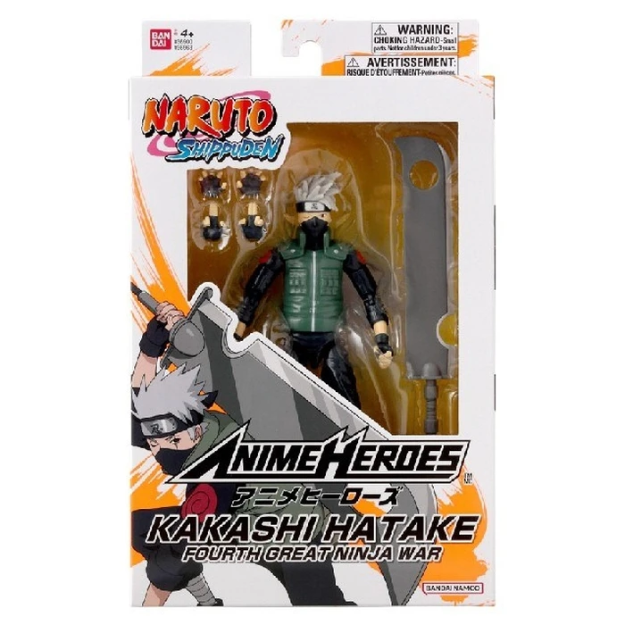 Φιγούρα Bandai ANIME Heroes NARUTO - HATAKE KAKASHI GOURTH GREAT Ninja WAR