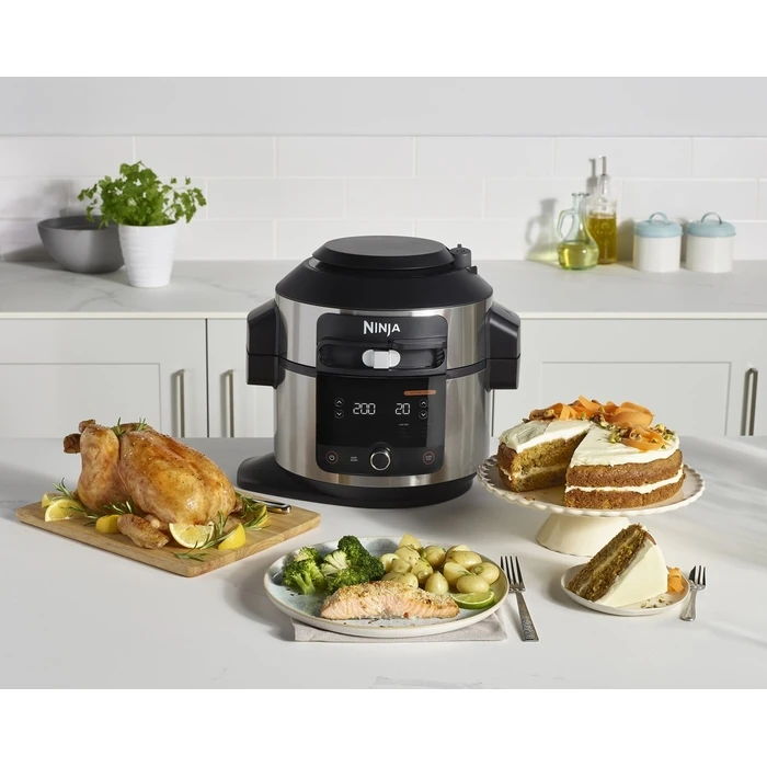 Φουρνάκι Ρομπότ Ninja OL550EU 6L 1460W Black, Stainless steel