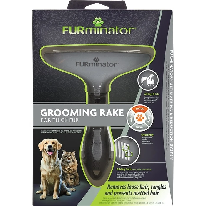 Χτένα Σκύλων FURminator Grooming Rake for pets with thick fur