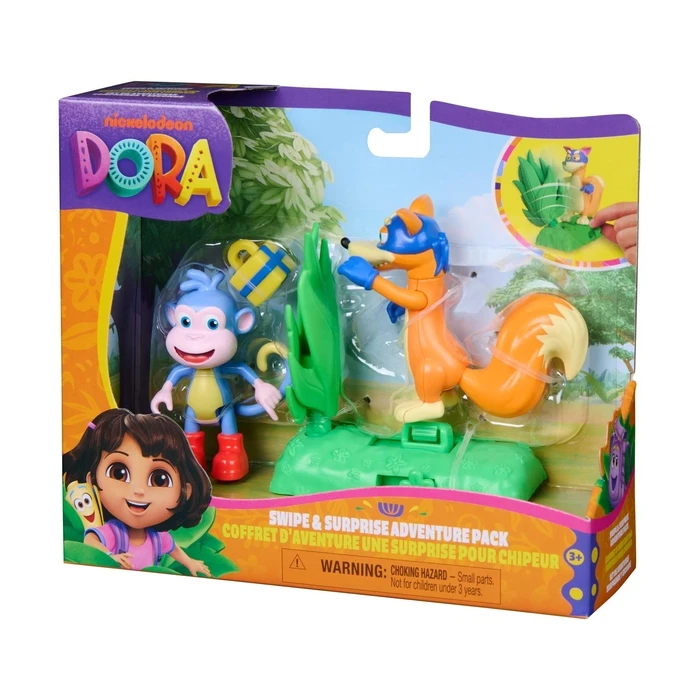 Μινιατούρα Spin Master Nickelodeon: Dora - Swipe & Surprise Adventure Pack (20149766)