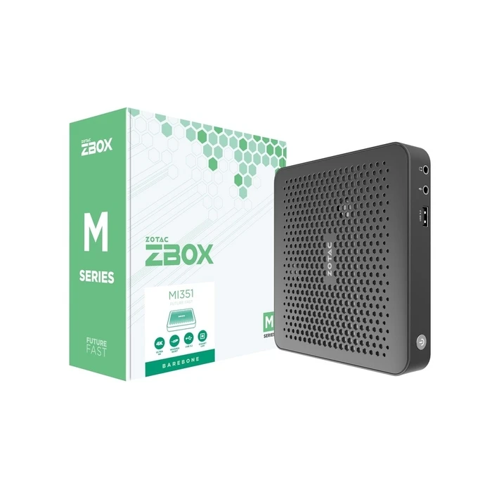 Barebone Zotac ZBOX MI351 Black N100 0.8 GHz