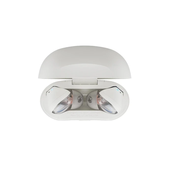 Bluetooth Handsfree Skullcandy Rail True Wireless Bone/Orange Glow