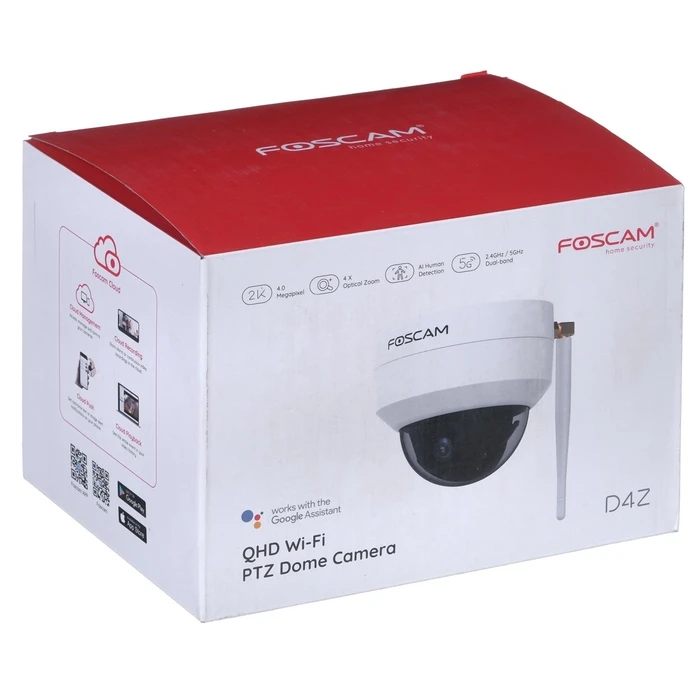 IP Κάμερα Foscam D4Z Bulb Indoor & outdoor 2304 x 1536 pixels Ceiling