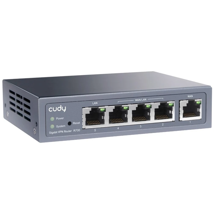 Router Cudy Gigabit Multi-WAN VPN wired Fast Ethernet, Gigabit Ethernet Grey