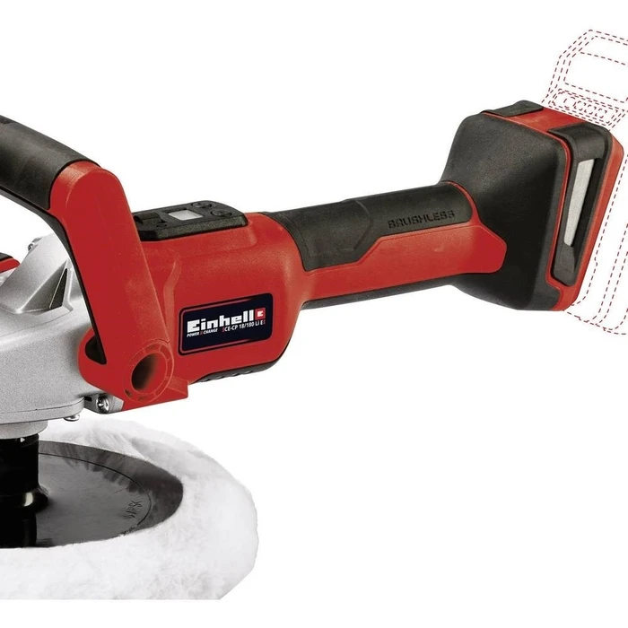 Αλοιφαδόρος Einhell Cordless angle polisher CE-CP 18/180 Li E-Solo