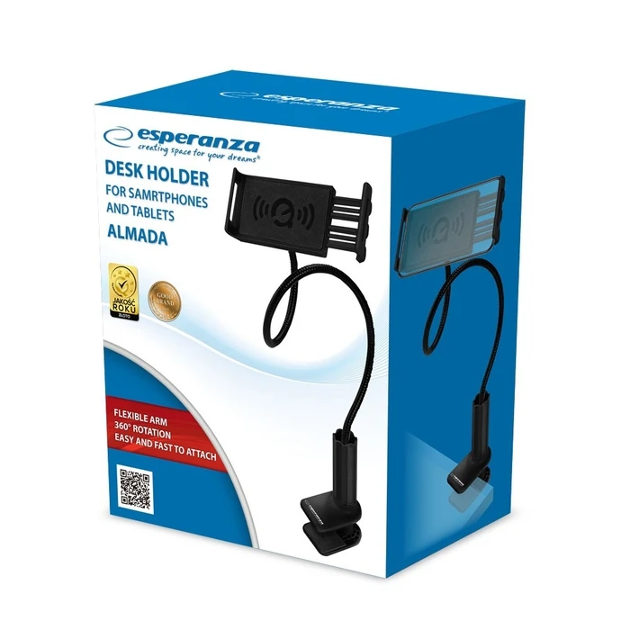 Βάση Tablet Γραφείου Esperanza EMH142 for phones/tablets Black