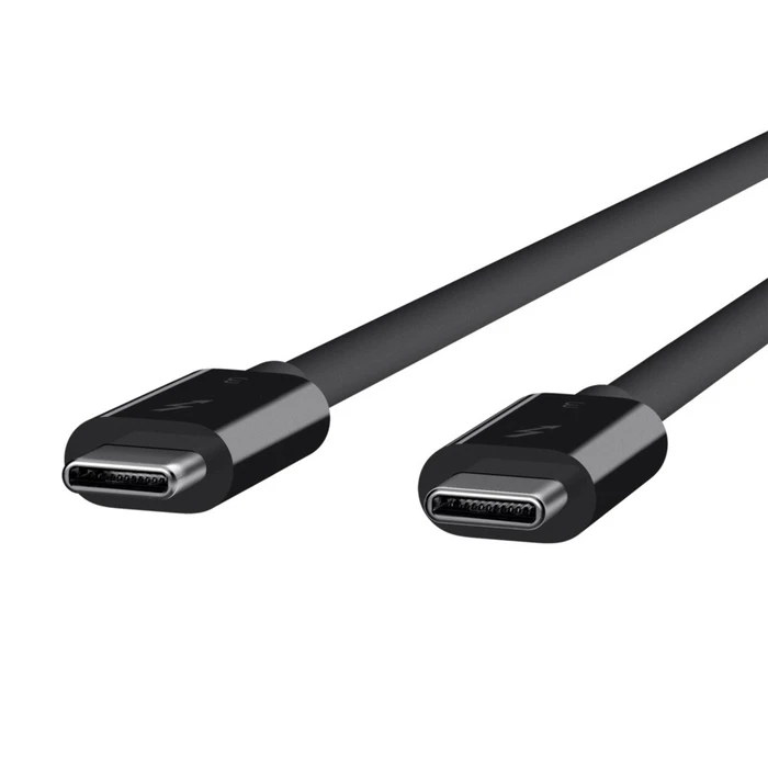 Καλώδιο USB Belkin F2CD084bt0.8MBK 0.8 m 40 Gbit/s Black