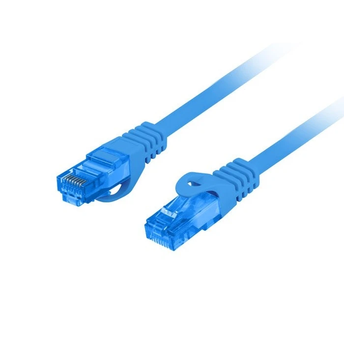Καλώδιο Δικτύου Lanberg Patchcord S/FTP CAT.6A 1M Blue LSZH