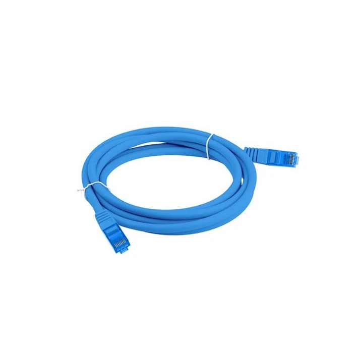 Καλώδιο Δικτύου Lanberg Patchcord S/FTP CAT.6A 1M Blue LSZH