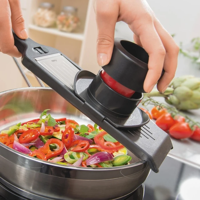 Κόπτης Gefu VIOLI slicer Manual Black ABS synthetics, Stainless steel