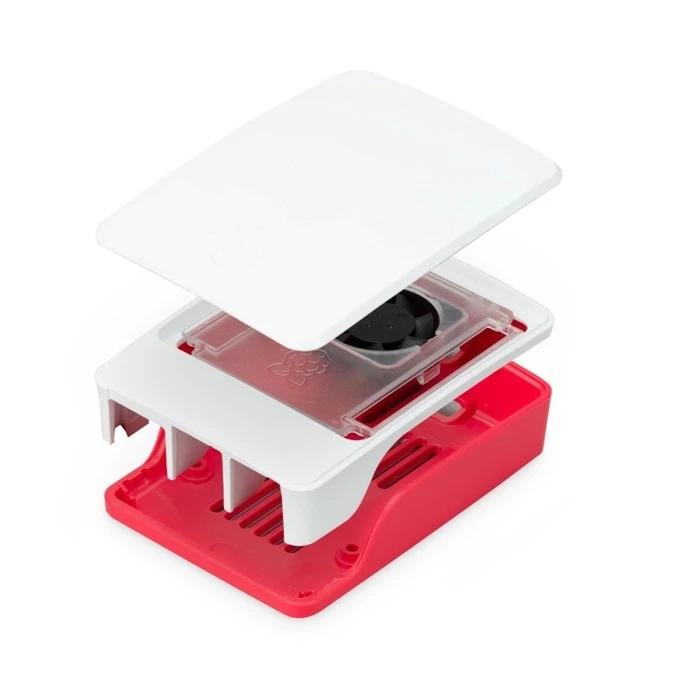 Κουτί Υπολογιστή Raspberry Pi 5 Red/White