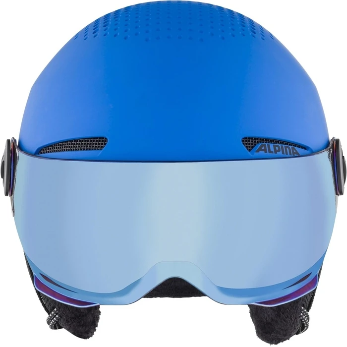 Κράνος Σκι Alpina ZUPO VISOR Q-LITE Blue MATT 54-58
