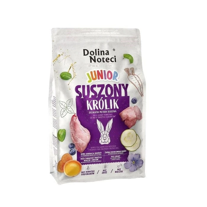 Ξηρά Τροφή Σκύλων Dolina Noteci Premium Junior Rabbit - 4 kg