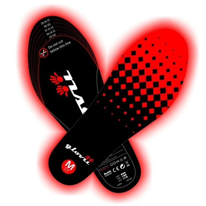 Πάτοι Παπουτσιών Glovii GW2M shoe insole Unisex All Black