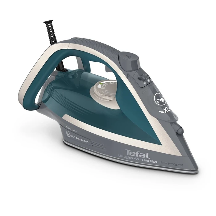Σίδερο Ατμού Tefal Ultragliss Anti-Calc Plus FV6842E0 2800 W Blue, Silver