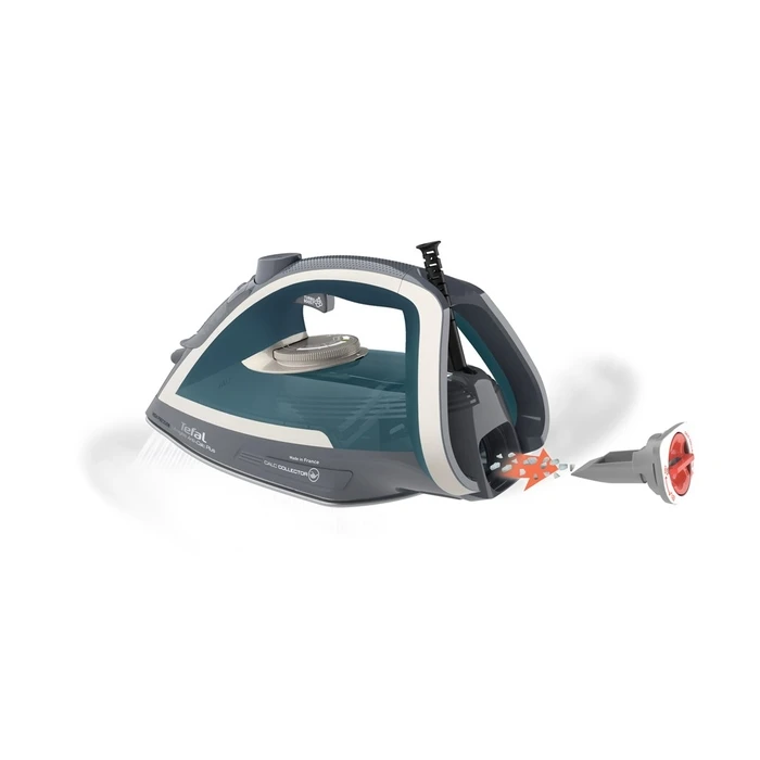 Σίδερο Ατμού Tefal Ultragliss Anti-Calc Plus FV6842E0 2800 W Blue, Silver