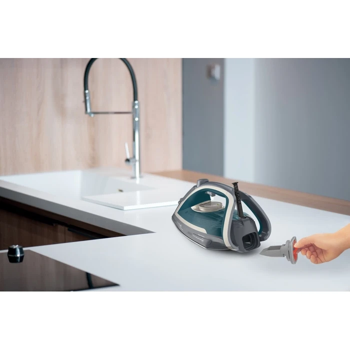 Σίδερο Ατμού Tefal Ultragliss Anti-Calc Plus FV6842E0 2800 W Blue, Silver