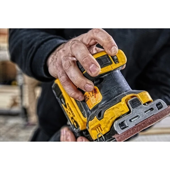 Τριβείο Dewalt Random orbital sander 18V DCW200NT 13500 OPM Black, Yellow