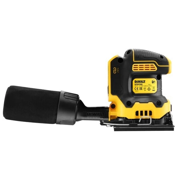 Τριβείο Dewalt Random orbital sander 18V DCW200NT 13500 OPM Black, Yellow