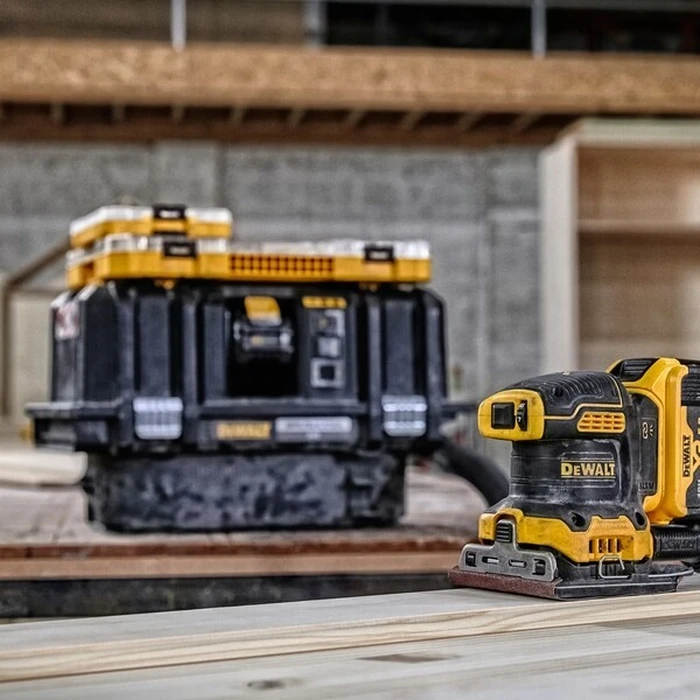 Τριβείο Dewalt Random orbital sander 18V DCW200NT 13500 OPM Black, Yellow
