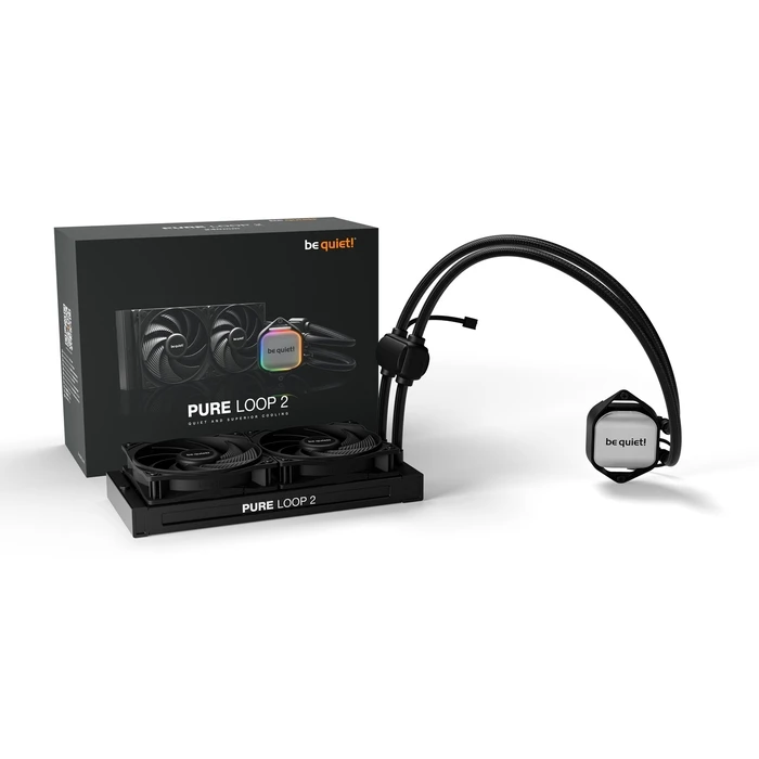 Ψύκτρα CPU Be quiet Pure Loop 2, 240mm liquid cooler 12cm Black 1 pc(s)