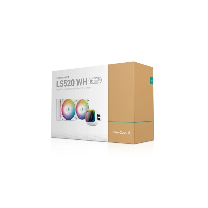 Ψύκτρα CPU Deepcool LS520 WH liquid cooler 12cm White 1 pc(s)