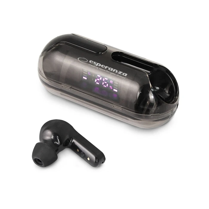 Bluetooth Handsfree Esperanza EH239K In-Ear TWS Black