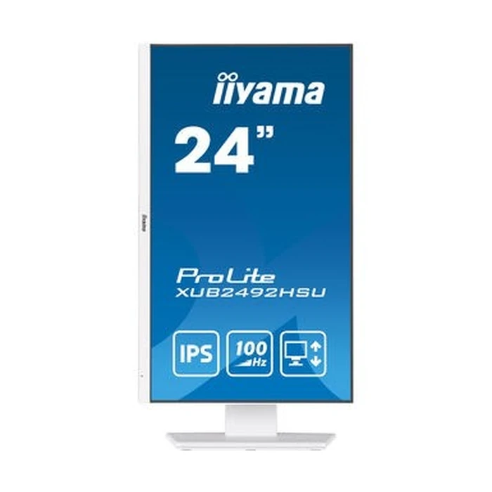 Monitor 23.8" Iiyama XUB2492HSU-W6 1920 x 1080 px Full HD LED White