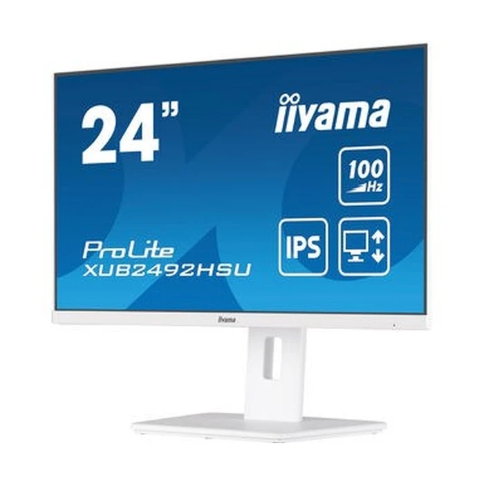 Monitor 23.8" Iiyama XUB2492HSU-W6 1920 x 1080 px Full HD LED White