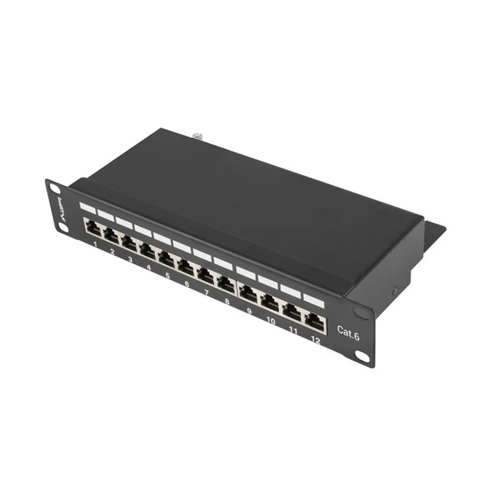 Patch Panel Lanberg PPF6-9012-B