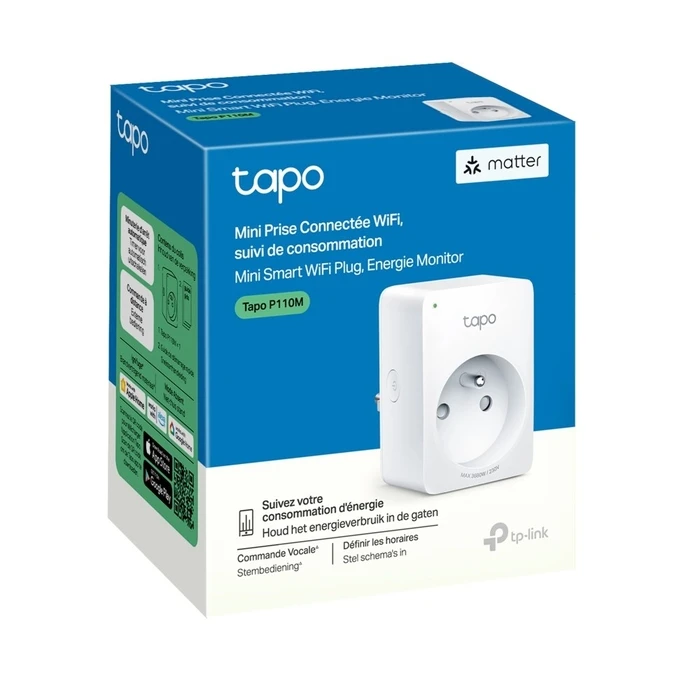 Smart Μονόπριζο TP-Link Tapo P110M Smart socket