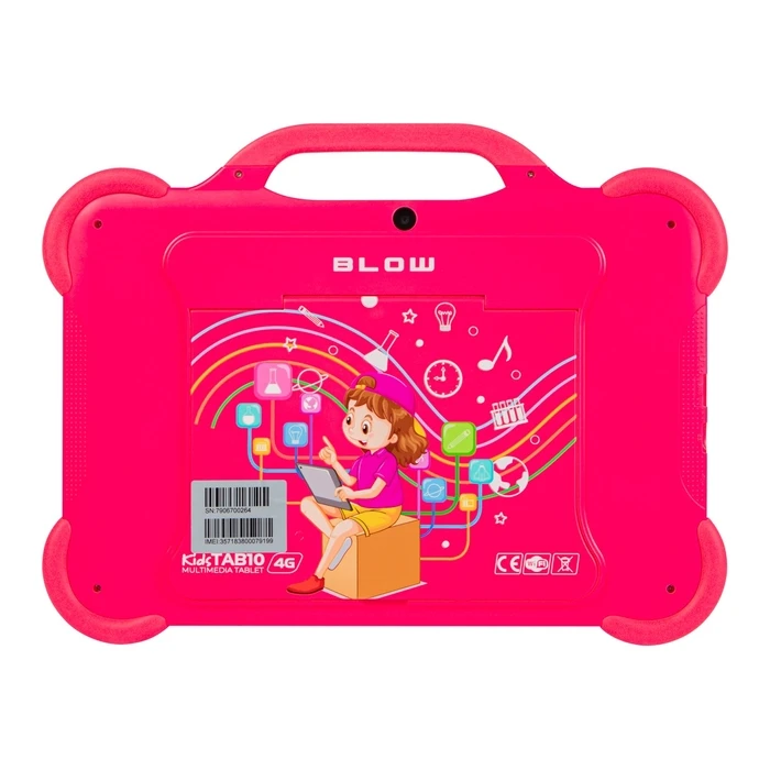 Tablet KidsTAB10 4G Blow 4/64GB pink + case