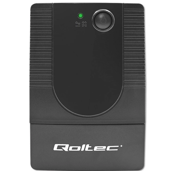 UPS Qoltec 53773 Line-Interactive 0.85 kVA 480 W 1 AC outlet(s)